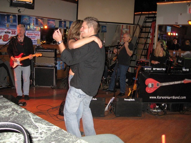 K. V. HotShots Sports Bar 1/24/09